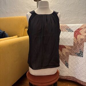 Etcetera Black Sleeveless Blouse